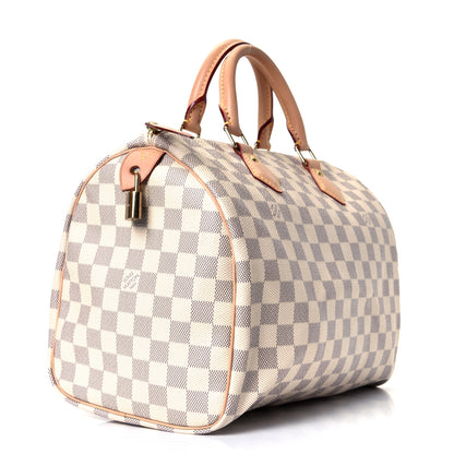 Louis Vuitton Damier Azur Speedy 30 2 of 4