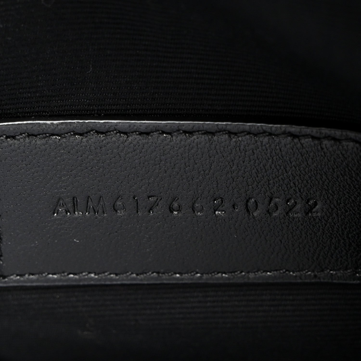 Saint Laurent Grain De Poudre Matelasse Chevron Monogram Envelope Clutch Black 7 of 8