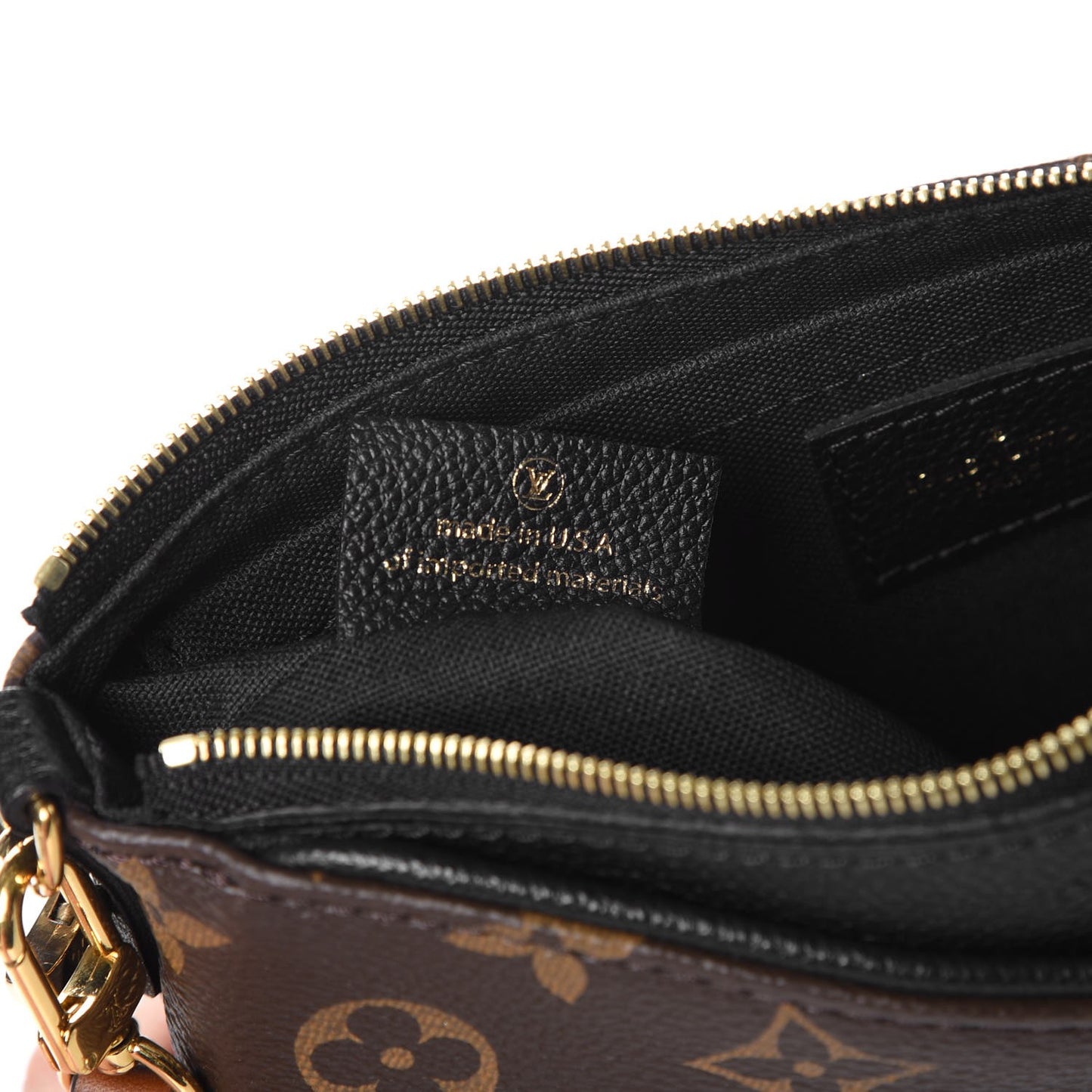 Monogram Pallas Clutch Black