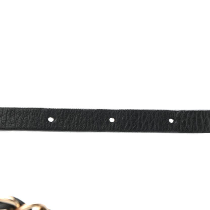 Chanel Lambskin CC Pearl Chain Belt 80 32 Black 5 of 5