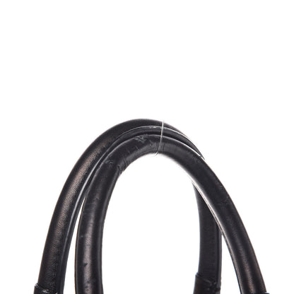 Alexander Wang Trimmed Fleece Suede Small Emile Black Silver Hardware 11 of 15