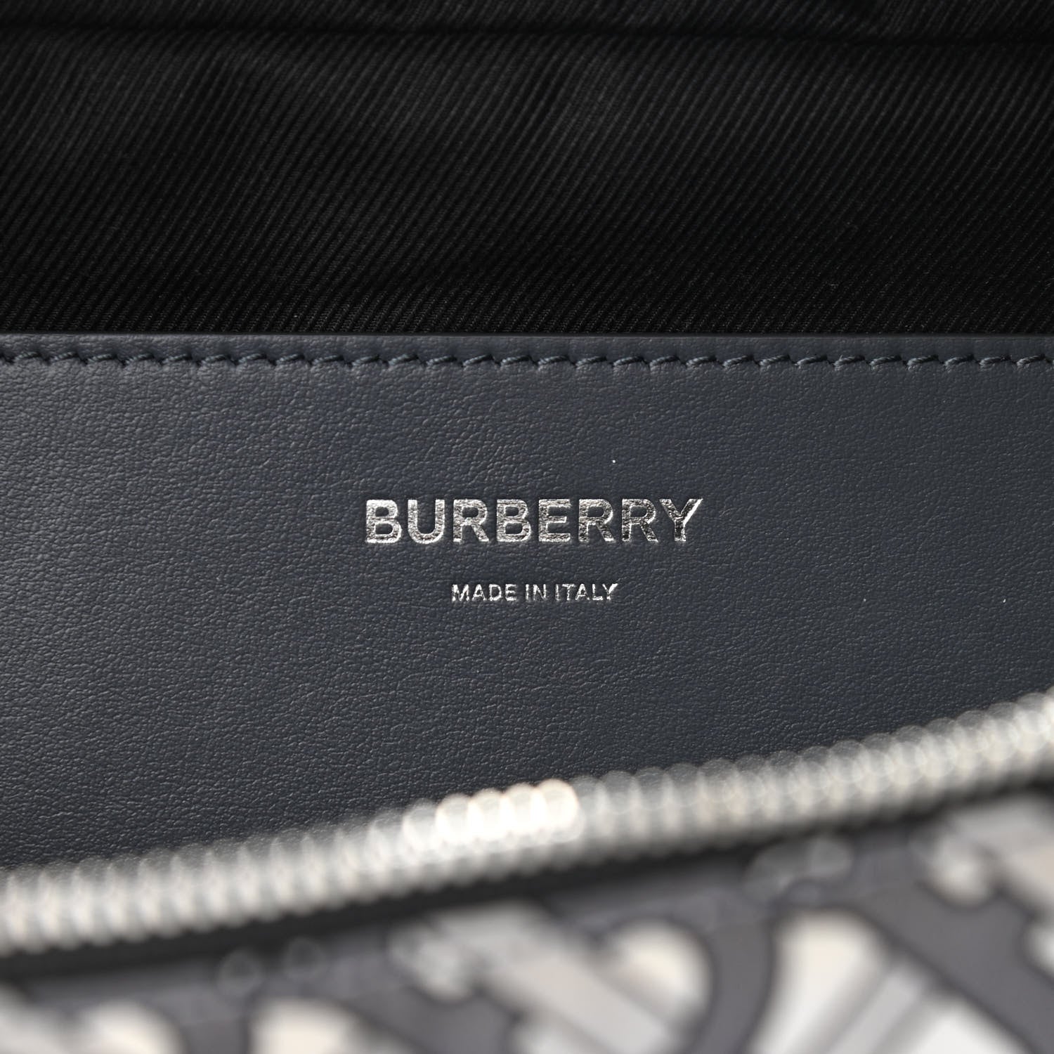 Burberry Nylon Monogram Sonny Bum Bag Mid Grey 9 of 10