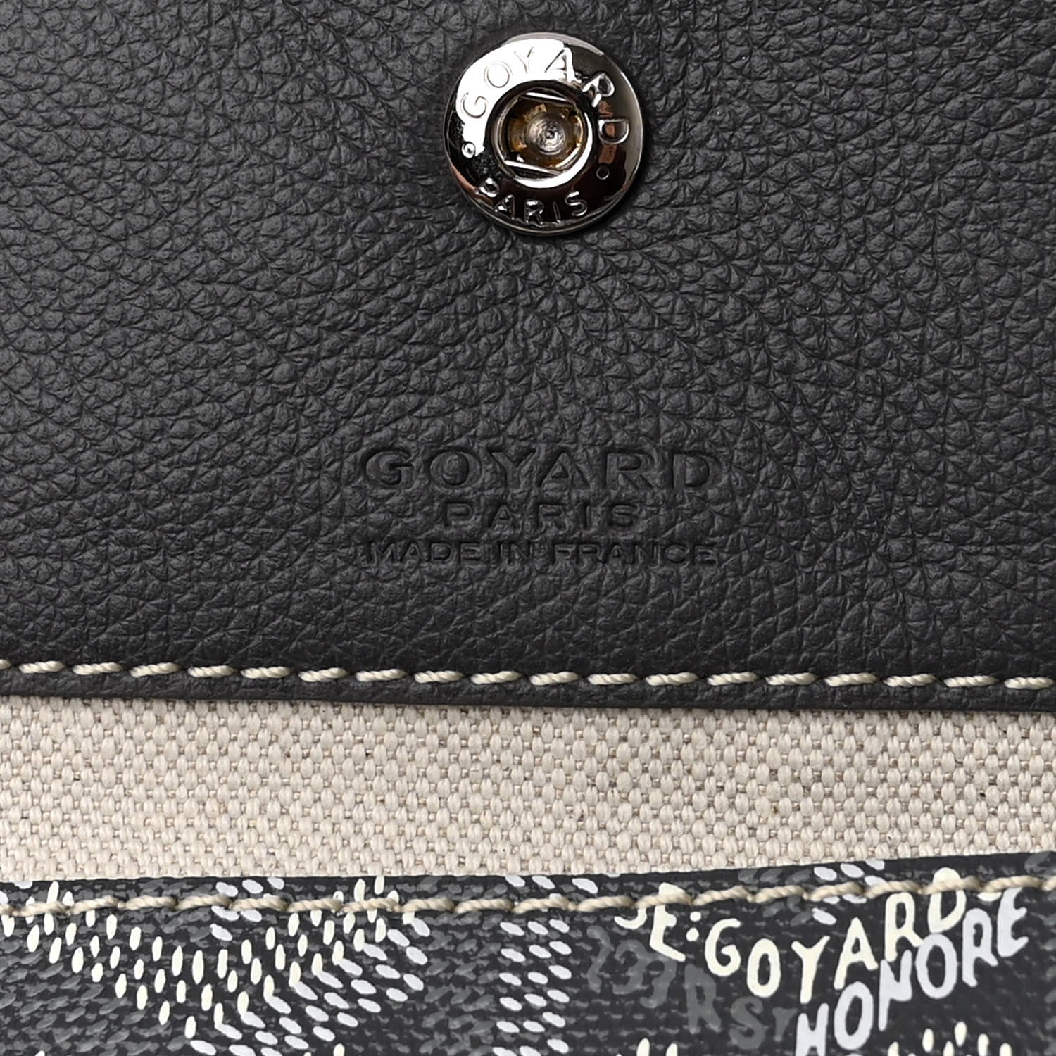 Goyard Goyardine Saint Louis GM Grey 7 of 10