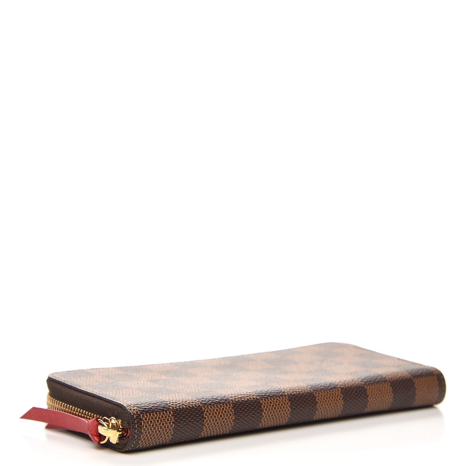 Louis Vuitton Damier Ebene Clemence Wallet Cherry 4 of 8