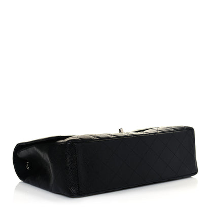Chanel Caviar Quilted Maxi Single Flap Black 4 of 9