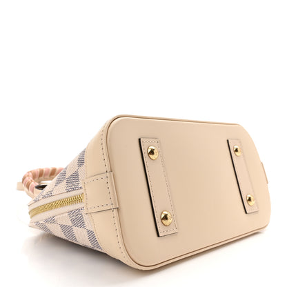 Louis Vuitton Damier Azur Braided Alma BB 4 of 11