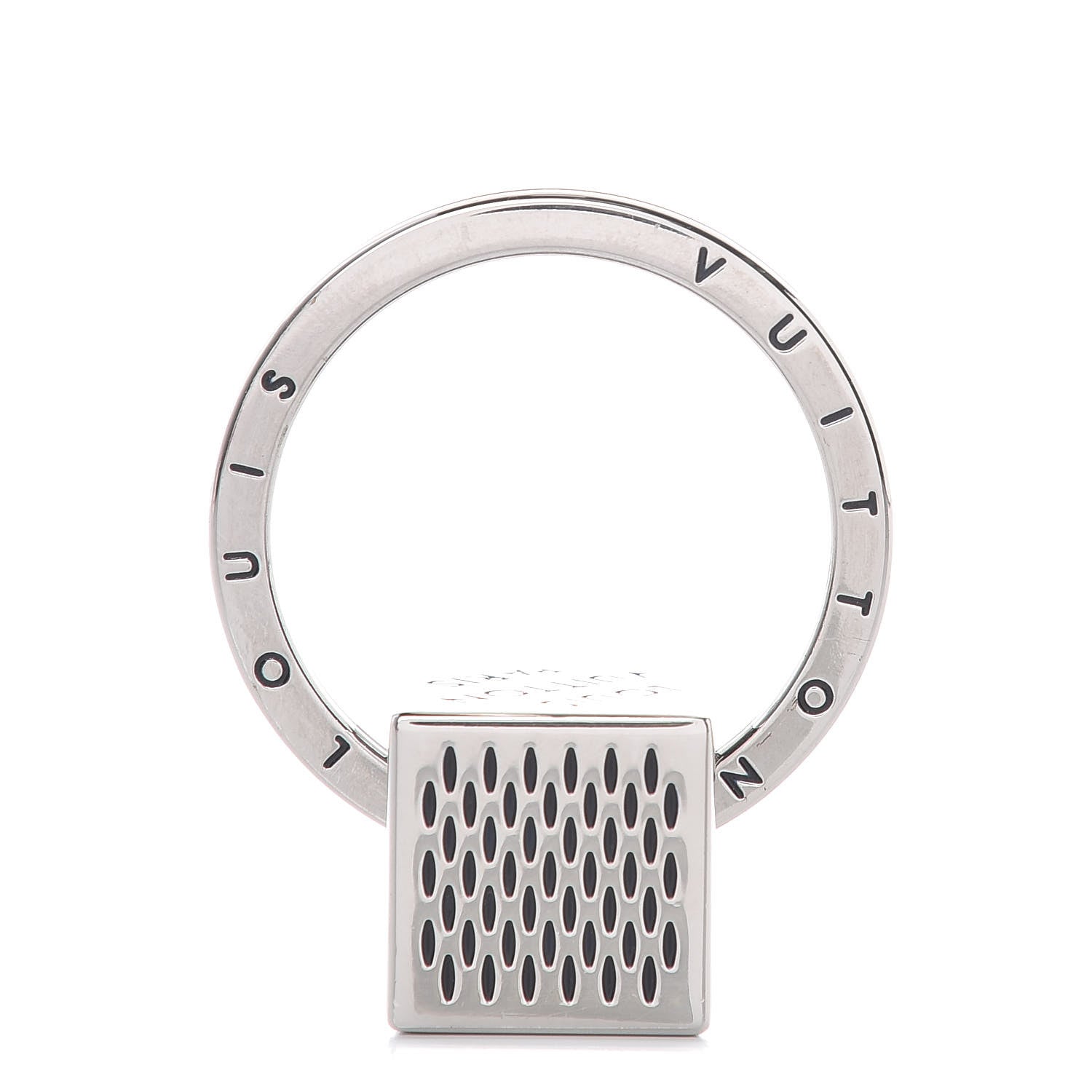 Louis Vuitton Damier Cube Key Holder Silver 1 of 4