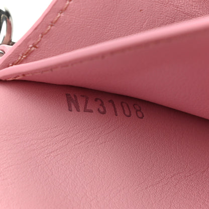 Louis Vuitton Calfskin New Wave Long Wallet Smoothie Pink 7 of 8
