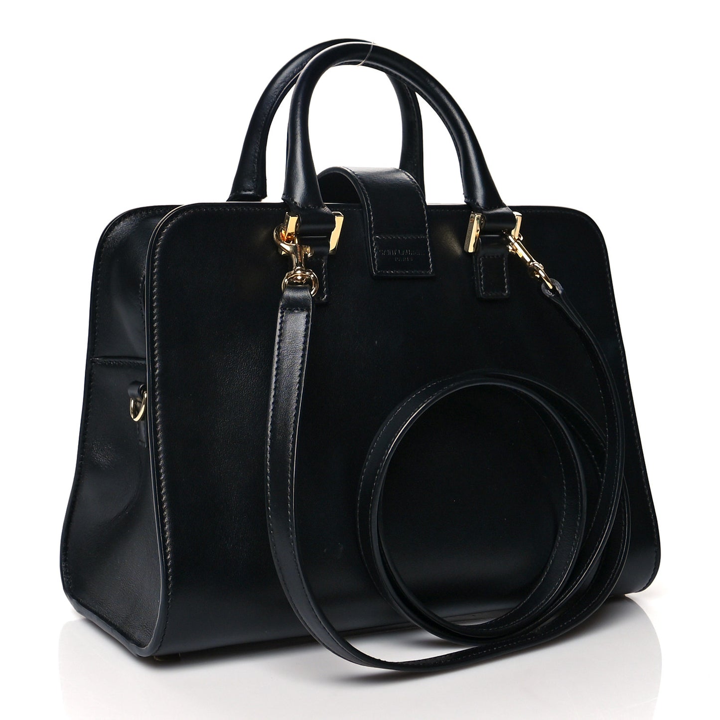 Calfskin Monogram Baby Cabas Black