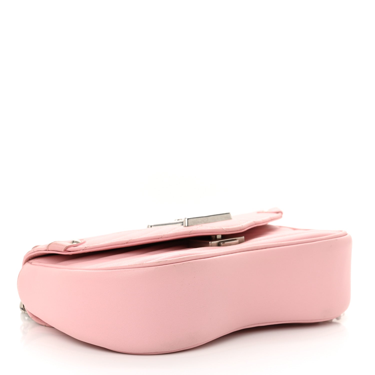 Louis Vuitton Calfskin New Wave Chain PM Smoothie Pink 4 of 16