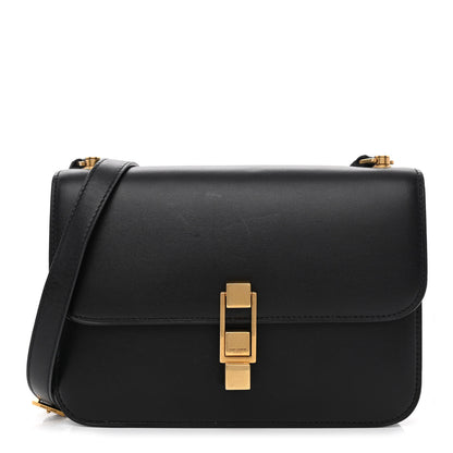 Saint Laurent Smooth Calfskin Carre Satchel Black 1 of 12