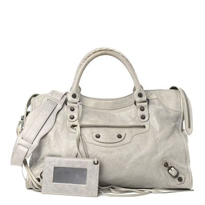 Balenciaga Agneau Classic Hardware City Argent 1 of 8