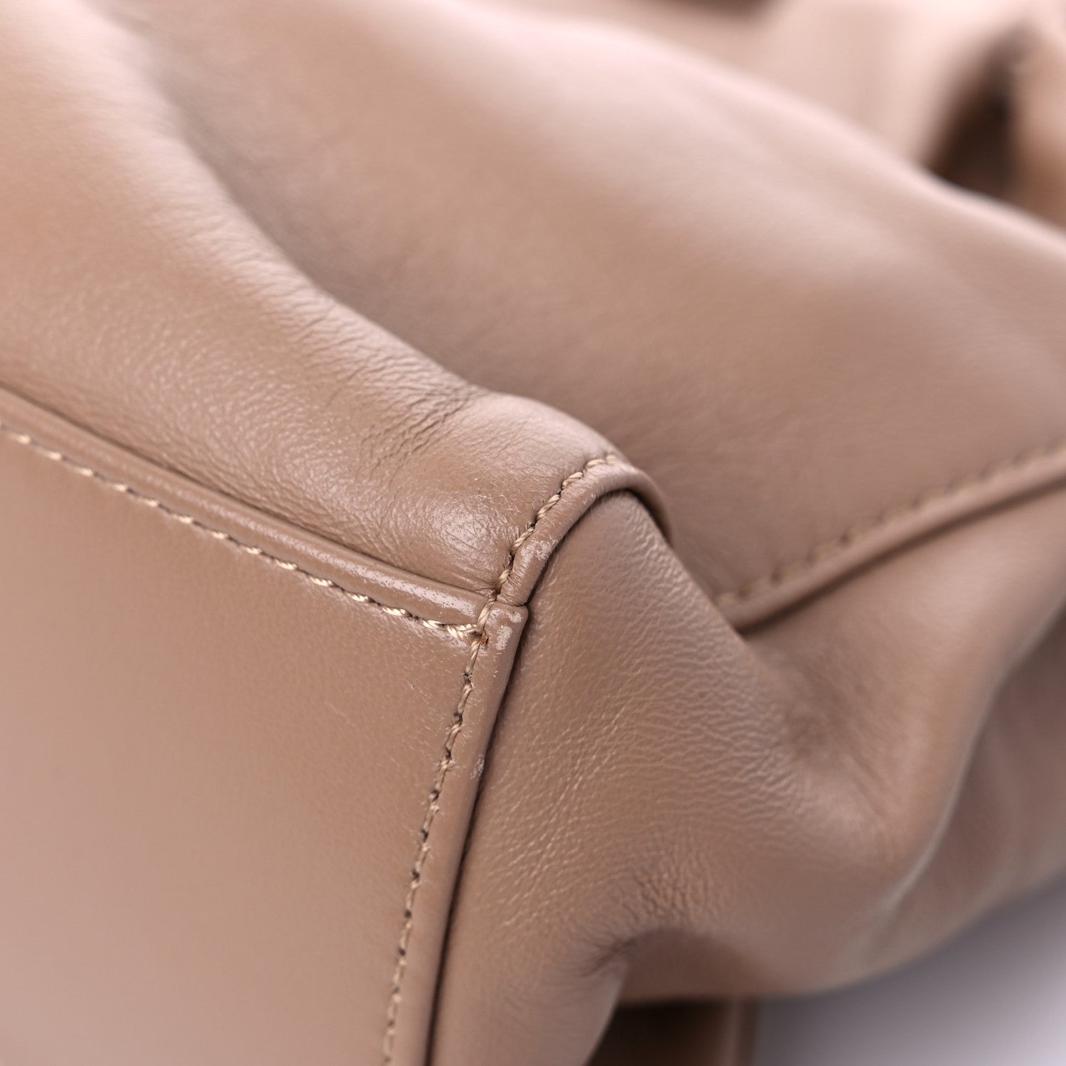 Mansur Gavriel Lambskin Mini Protea Bag Biscotto 7 of 7