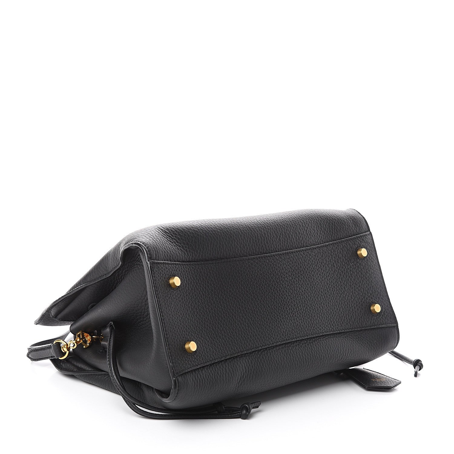 Mulberry Heavy Grain Iris Tote Midnight Black 3 of 8