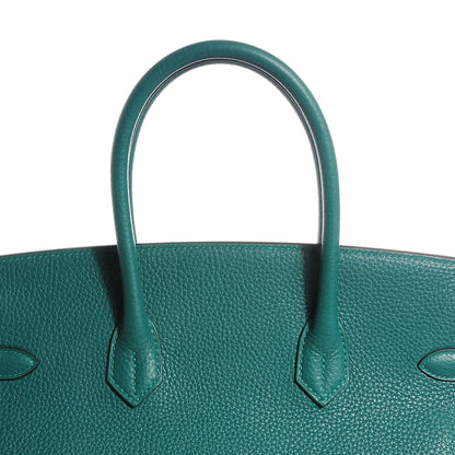 Hermes Togo Birkin 35 Malachite 21 of 25