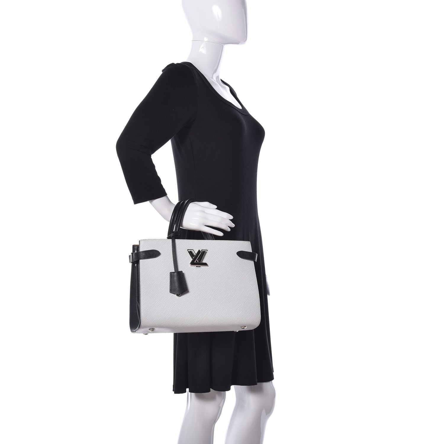 Louis Vuitton Epi Twist Tote White 3 of 12