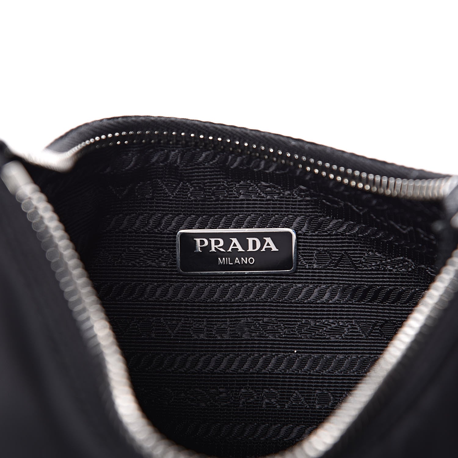 Prada Nylon Re-Edition 2005 Shoulder Bag Black 6 of 11