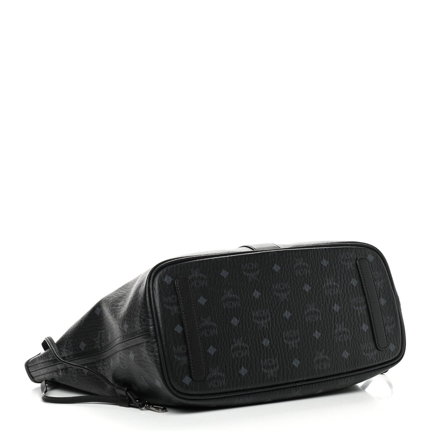 Visetos Medium Liz Reversible Shopper Tote Black