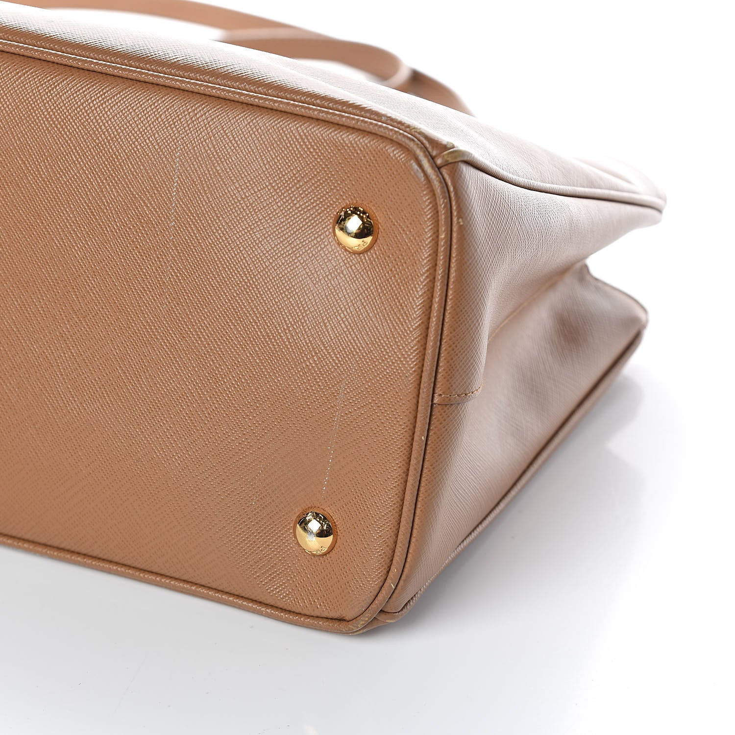 Prada Saffiano Lux Medium Tote Caramel 9 of 13