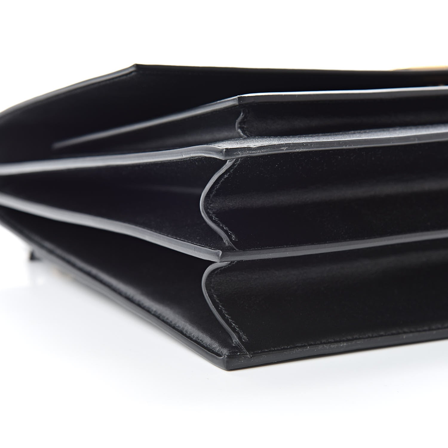 Balenciaga Box Calfskin Large Sharp Top Handle Bag Black 9 of 10