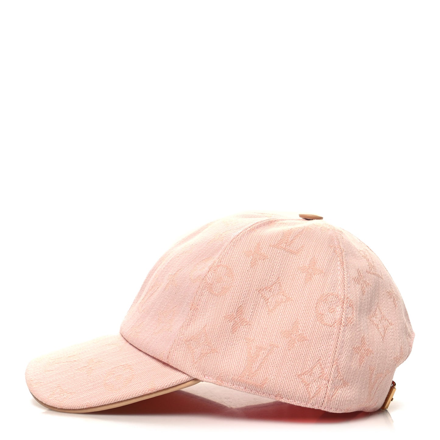 Cotton Monogram Jacquard Be My Cap Pink