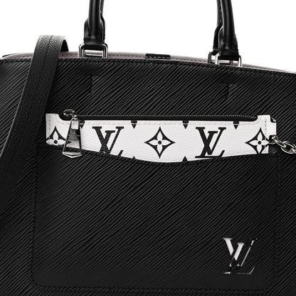 Louis Vuitton Epi Marelle Tote MM Black 6 of 9