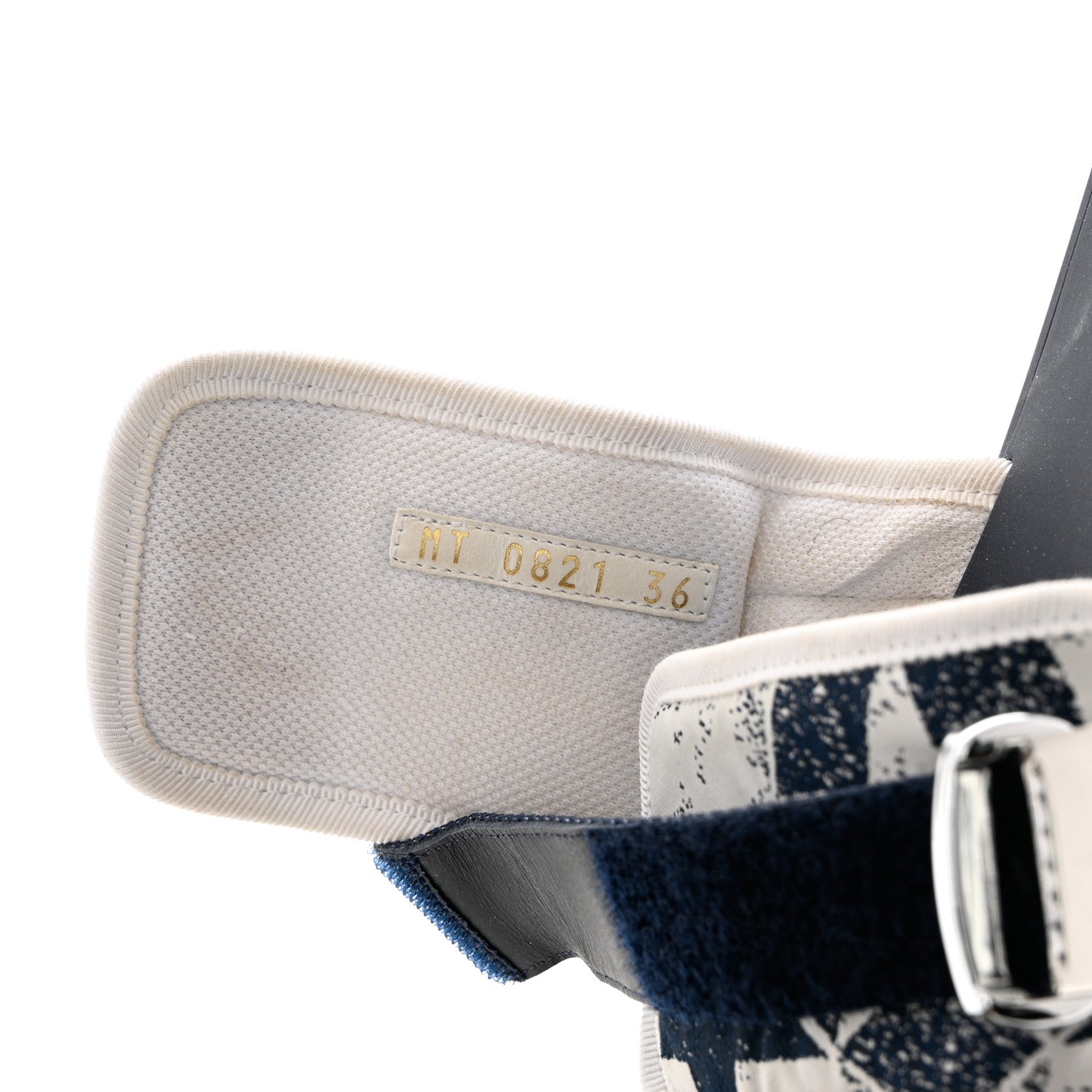 Christian Dior Canvas Dior(e)volution Mule Slide Sandals 36 Deep Blue 6 of 12