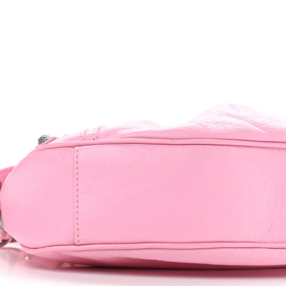 Balenciaga Agneau Arena Le Cagole Shoulder Bag XS Candy Pink 9 of 12