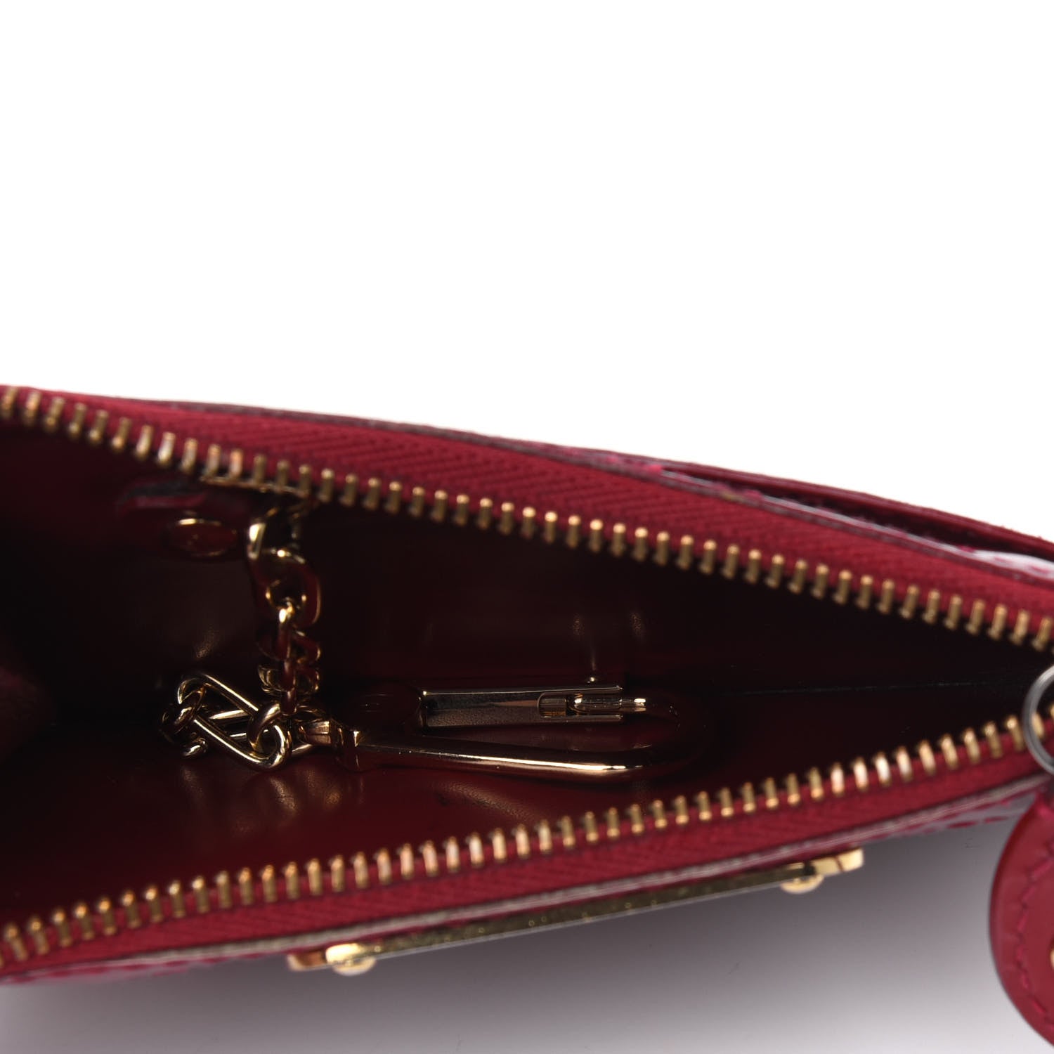 Louis Vuitton Vernis Key Pouch Pomme D'Amour 4 of 8