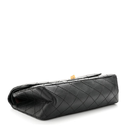 Chanel Aged Calfskin Quilted 2.55 Reissue 225 Flap Black 4 of 22