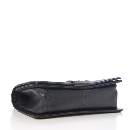 Chanel Caviar Quilted Medium Boy Flap Black 4 of 10