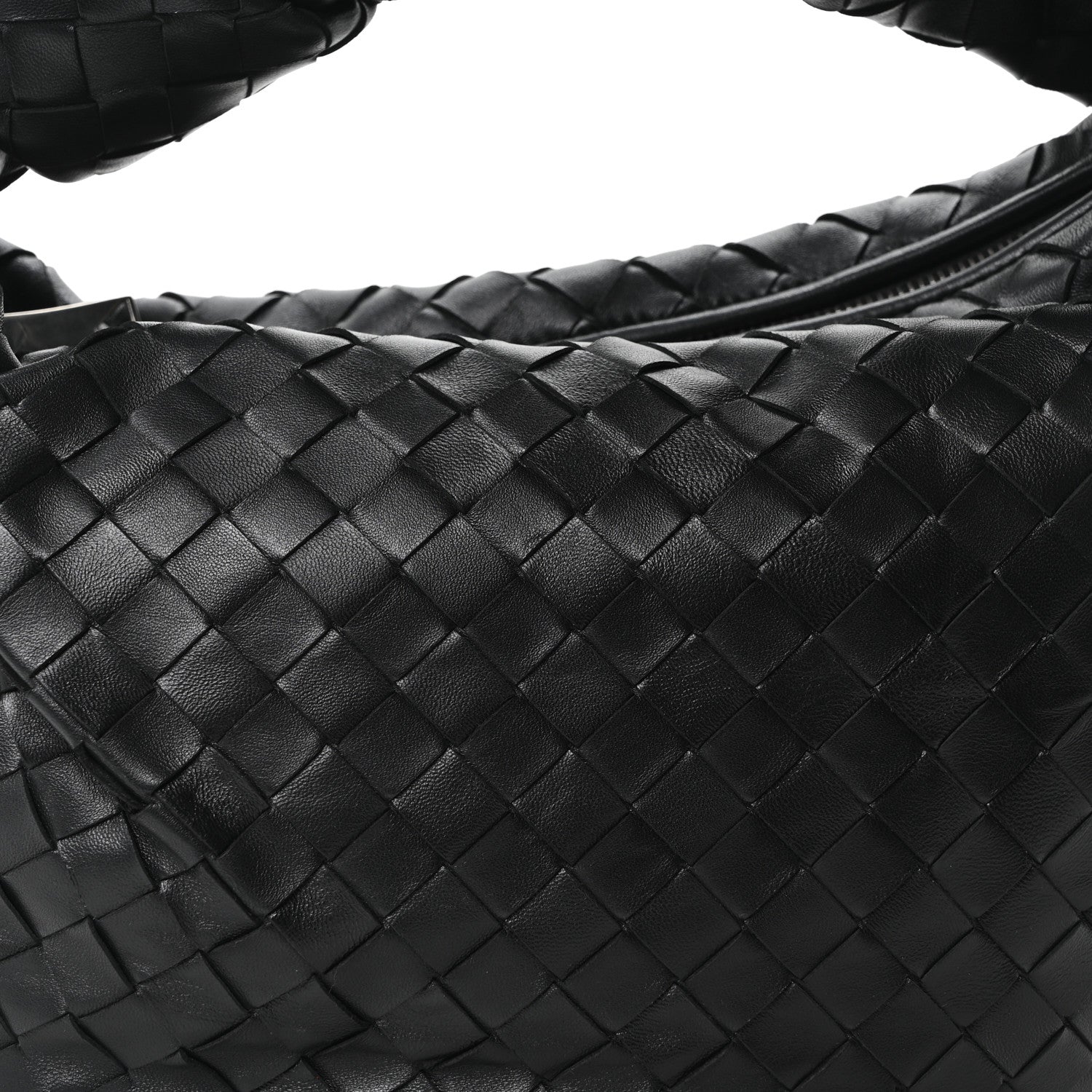 Bottega Veneta Nappa Intrecciato Teen Jodie Hobo Black 8 of 10