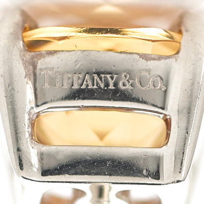 Tiffany Sterling Silver Citrine Stud Earrings 5 of 6