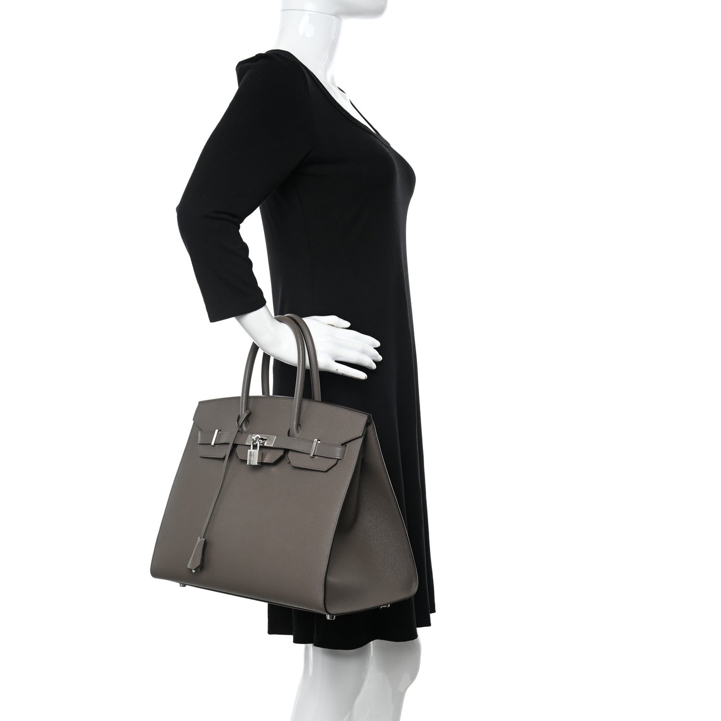 Epsom Birkin Sellier 35 Etain