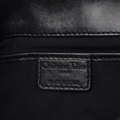 Christian Dior Lambskin Cannage Lady Dior Convertible Clutch Black 6 of 8