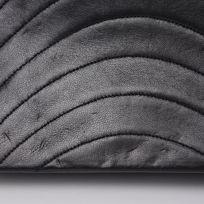 Chanel Lambskin Ribbon Quilted Small Single Flap Black 13 of 16