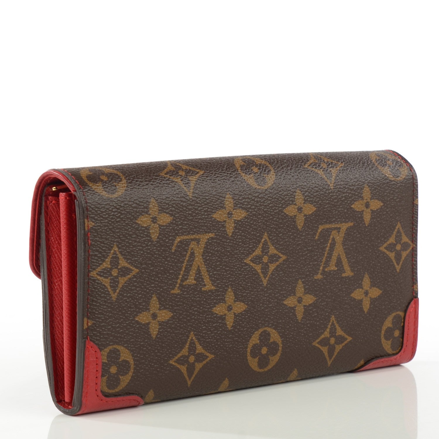 Louis Vuitton Monogram Sarah Retiro Wallet Cherry 3 of 7