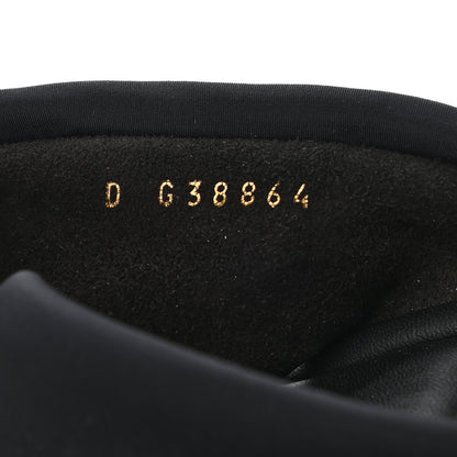 Chanel Fabric CC Mules Sandals 36 Black 8 of 9