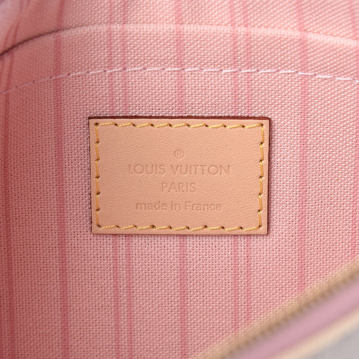 Damier Azur Neverfull MM GM Pochette Rose Ballerine