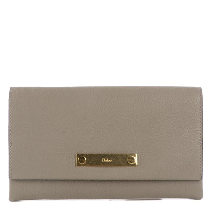 Chloe Lambskin Fold Over Pochette Motty Grey 1 of 7
