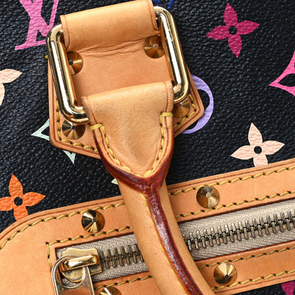 Louis Vuitton Monogram Multicolor Alma Black 10 of 11