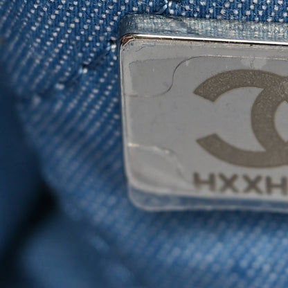 Chanel Denim Quilted Small Chanel 22 Blue 9 of 13