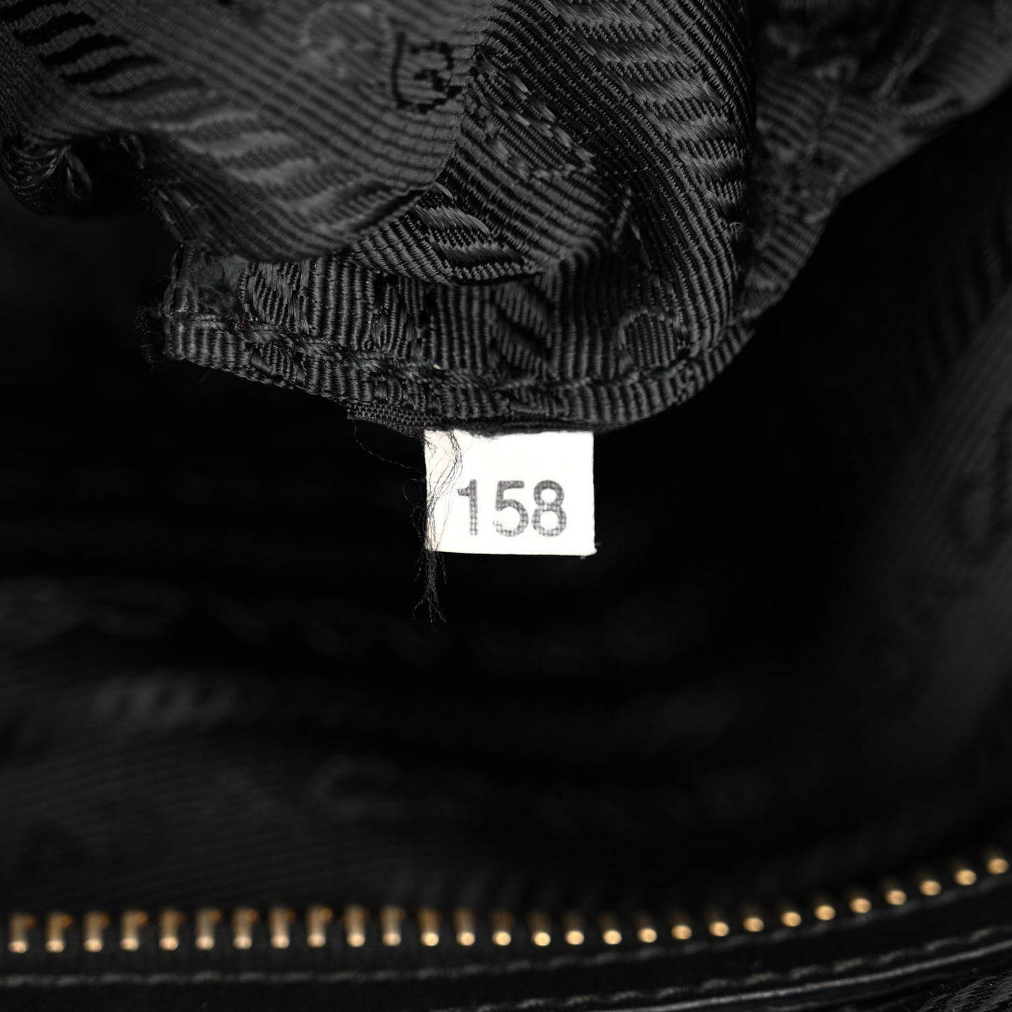 Tessuto Nylon Shoulder Bag Black