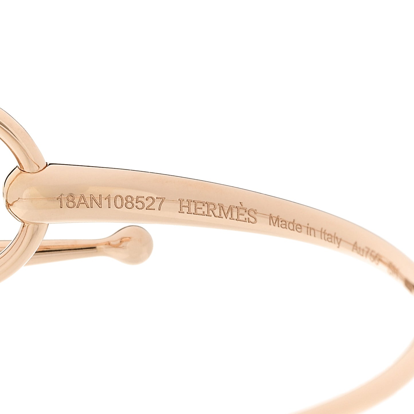 18K Rose Gold Filet d'Or Bracelet SH