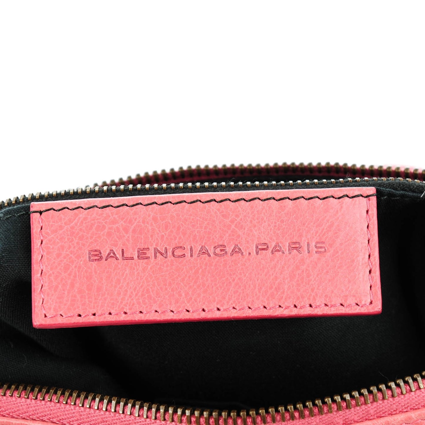 Agneau Classic Hardware Flat Crossbody Rose Bonbon