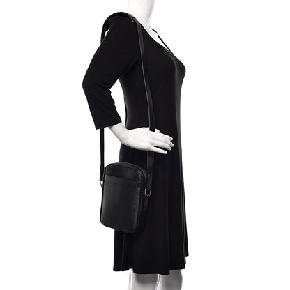 Louis Vuitton Epi Danube Slim Black 2 of 10