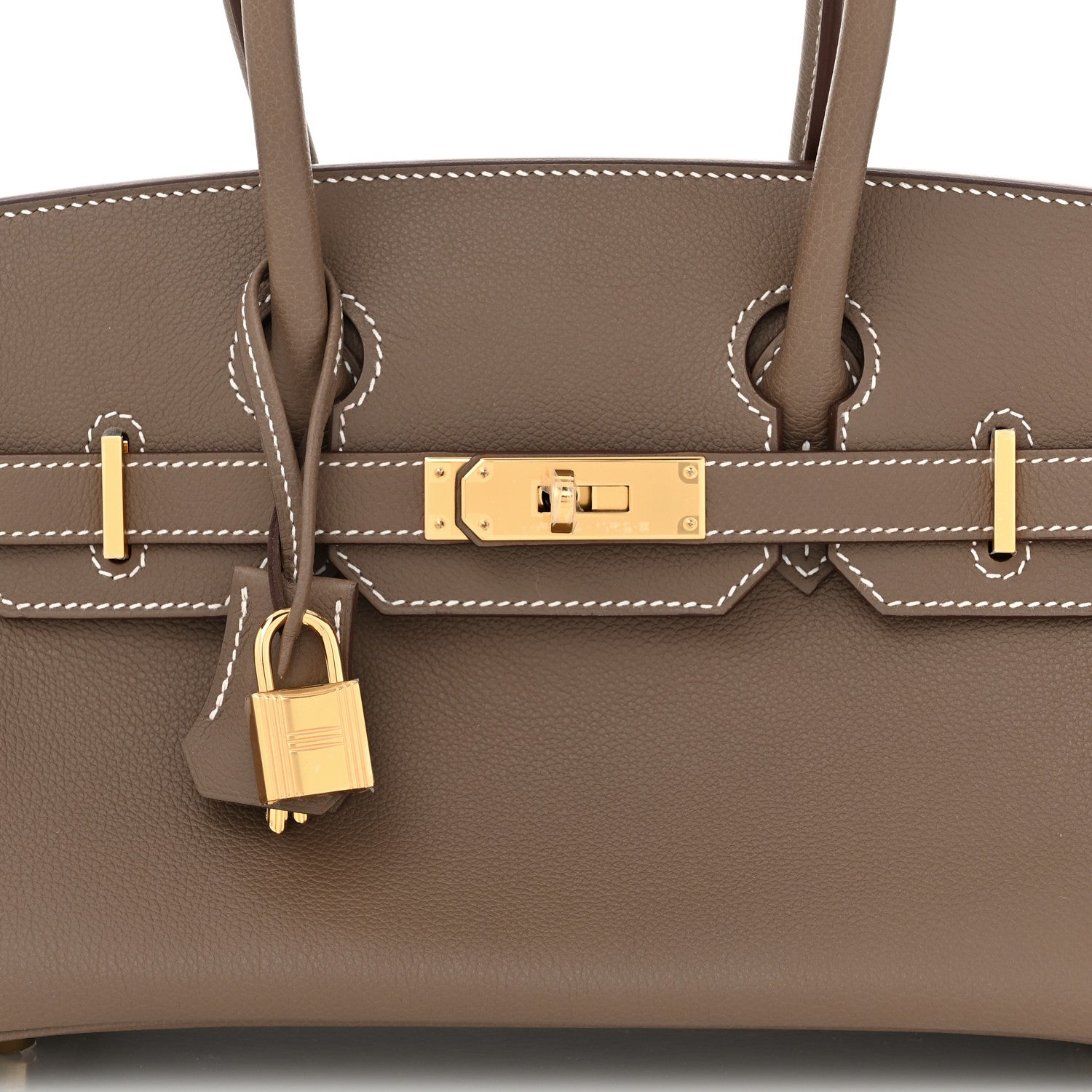 Hermes Evercolor Shoulder Birkin Light 29 Etoupe 7 of 10