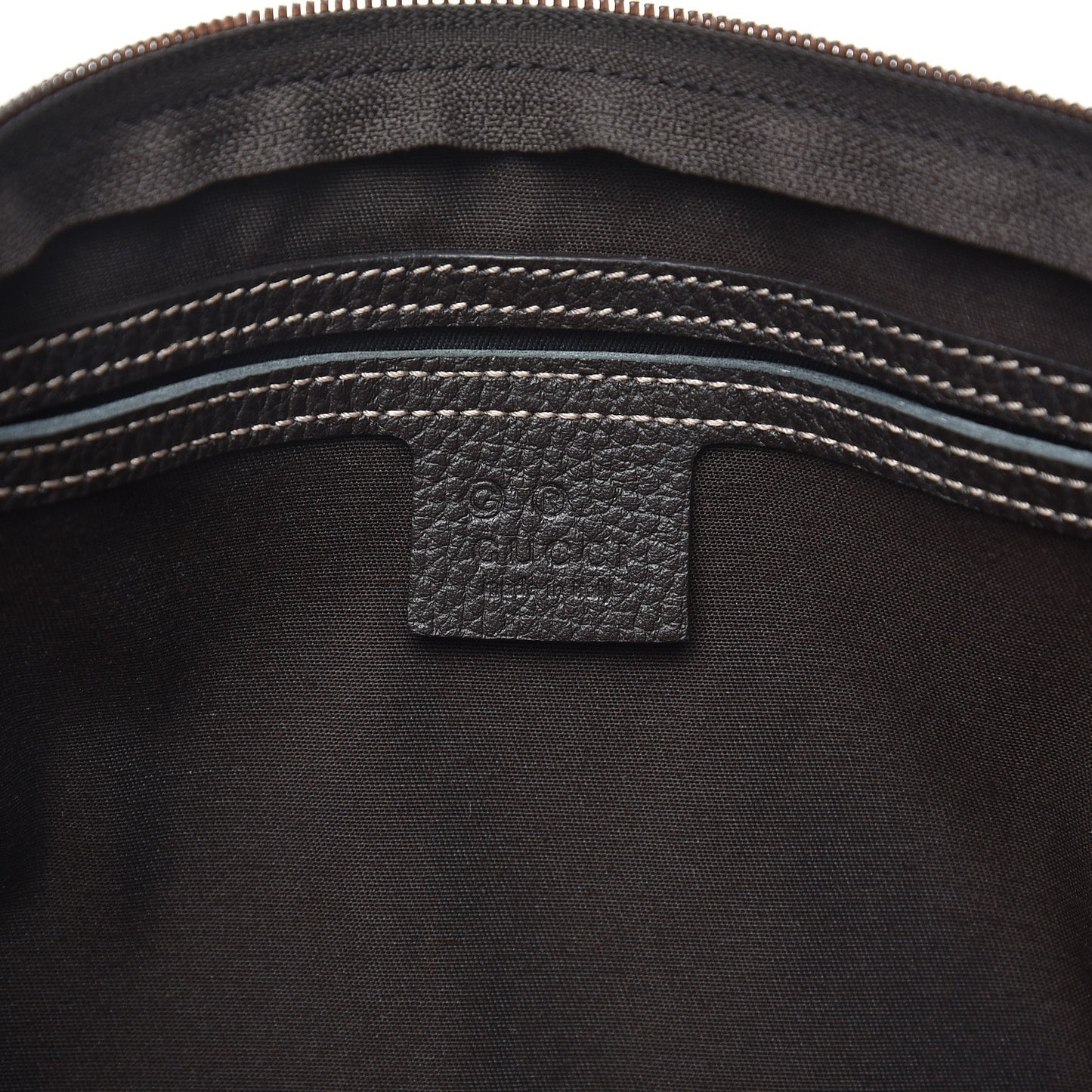Crystal Monogram Medium Joy Boston Dark Brown