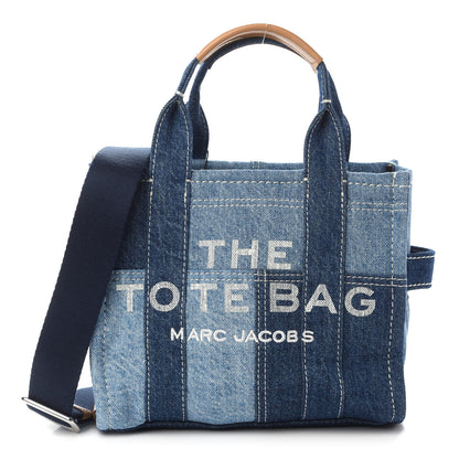Marc Jacobs Denim Canvas Small Tote Bag Blue 1 of 11
