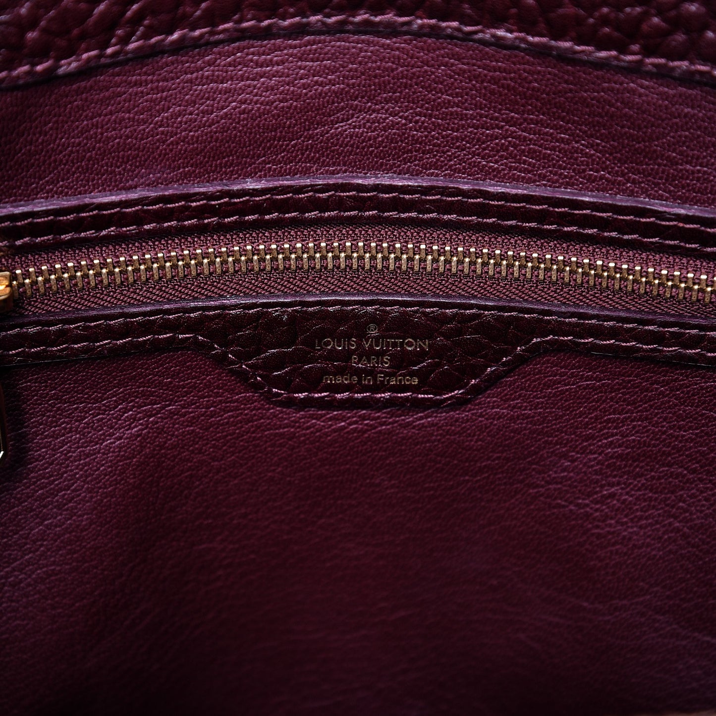 Monogram Ostrich Python Majestueux PM Bordeaux